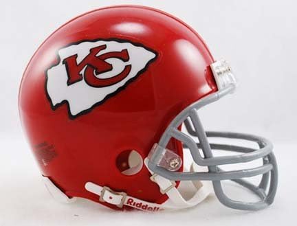 Kansas City Chiefs 1963 to 1973 Riddell Mini Replica Throwback Helmet