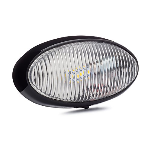 Lumitronics LED RV Oval Porch Utility Light with On/Off Lumitronics LED RV Oval Porch Utility Light with On/Off