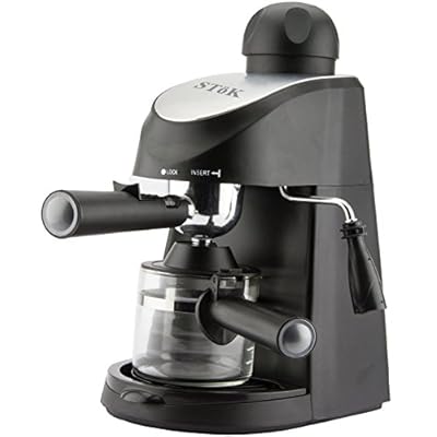 SToK ST-ECM01 - 800 Watt - Espresso Coffee Maker - 4 Cups (240 ml) Espresso Coffee Machine- Espresso / Cappuccino