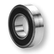 Nice Ball Bearing 3014DC Double Sealed, 52100 Bearing Quality Steel, 0.3750" Bore x 1.1250" OD x 0.3750" Width
