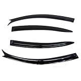 04 05 06 07 Mazda 3 Mazda3 4 Doors Rain Guard Window Visors Set Of 4 by Generic Product