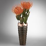Nambe Copper Canyon Bud Vase, 7-Inch by 2-1/2-Inch