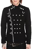 Tripp Black Zipper Buckle Jacket