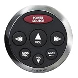 Buy Clarion CMRC2-SB Watertight Silver Face with Black Rubber Bezel Marine Remote Control by Clarion