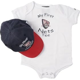nj nets clothes - bodysuit cap - newborn