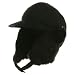 Knit Dog Ear Hat-Black