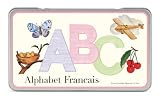 Cavallini Alphabet Cards French, 20 Cards from A to Z
