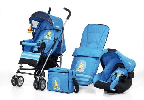 Childrens Toyshop  Toys : Hauck - Disney Speed Sun Plus Travel System Set in Panorama Pooh