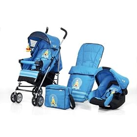 Hauck - Disney Speed Sun Plus Travel System Set in Panorama Pooh