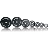 CAP Barbell Black Olympic Weight Plate