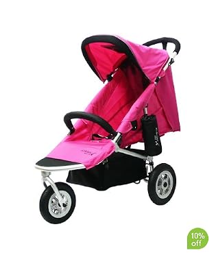 Air Buggy Mimi - Silver/Rose Pink