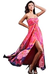 Sheath Chiffon Fitted Evening Dress/Prom Dress 