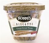 Gourmet Food : Gingerbread Pecan Biscotti - Authentic Italian Biscotti by Nonni's! - 2 pounds 5 ounces of biscotti