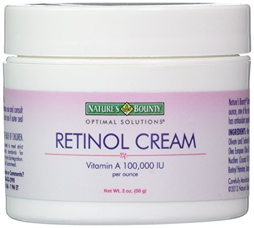 Natures Bounty Optimal Solutions Retinol Cream, 2 Ounce