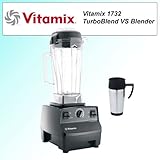 Vitamix 1732 TurboBlend VS Blender + HDS Trading VF00178 Travel Mug Stainless Steel Finish