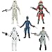 Starwars Officers And Bounty Hunter Action figure Bundle