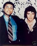 MUHAMMAD ALI AND ELVIS PRESLEY 16X20 PHOTO (BOXING)