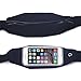 Running Waist Belt Pack, Tendlin Sports Belt Waist Fanny Pack for iPhone 6s, Samsung Galaxy S6 (Black)