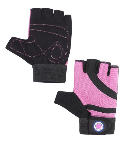 Ladies Amara, Fitness, Cross Training, Rowing, Weight Lifting Gloves - Pink