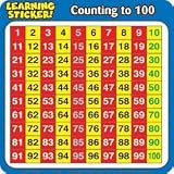 COUNTING TO 100 LEARNING STICKERS - B000FAAIHK