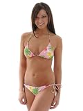 Sale Halter Bikini Swimsuit Tropical Print Junior Sizes M 4 or 6
