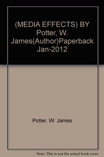 [ { MEDIA EFFECTS } ] by Potter, W. James (AUTHOR) Jan-03-2012 [ Paperback ]
