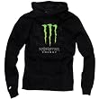 One Industries Monster Hype Thermal Women's Long-Sleeve Race Wear Shirt w/ Free B&F Heart Sticker Bundle - Black