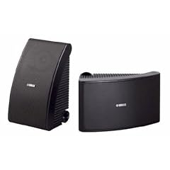 Yamaha NS AW 592 2-Wege Au�enlautsprecher (150 Watt, 88 dB) Paar schwarz