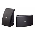 Yamaha NS-AW592 2-Wege Au�enlautsprecher (150 Watt, 88 dB) 1 Paar schwarz