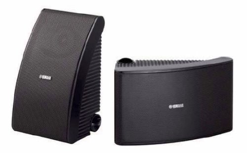 Yamaha NS AW 592 2-Wege Außenlautsprecher (150 Watt, 88 dB) Paar schwarz