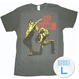 レッド・ツェッペリン ライブTee/Led Zeppelin Performing T-Shirt Sheer ブリテッシュ・ハードロック バンドTシャツ L【並行輸入】