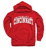 Cincinnati Bearcats Red Arch Hooded Sweatshirt