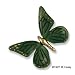 Door Knocker - Butterfly-Brass/Green