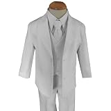 New Formal Suit Set White for Boys From Baby to Teen