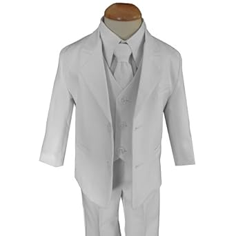 New Formal Suit Set White for Boys From Baby to Teen