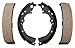 ACDelco 17505B Professional Bonded Rear Drum Brake Shoe Set