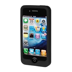 Artwizz SeeJacket Silicone f�r iPhone 4/4S: Silikon Schutzh�lle, schwarz