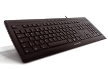 Cherry eVolution STREAM Corded MultiMedia Tastatur USB+PS/2 schwarz