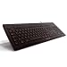 Cherry eVolution STREAM Corded MultiMedia Keyboard Tastatur USB+PS/2 Combo schwarz