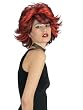 Choppy Wig Red And Black Costume Wig