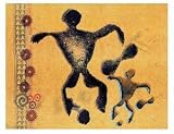 Hawaii Giclee Art Print Ka Hoolina The Legacy Petroglyphs 16 x 20 in.
