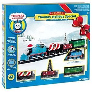 Bachmann Trains Thomas Holiday Special Ready-to-Run HO Train Set