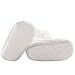 LIVEBOX Infant Baby Cotton Knit Premium Soft Sole Anti-Slip Mid Calf Warm Winter Prewalker Toddler Boots (M: 6~12 Months, White)