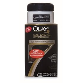 Olay Total Effects Eye Cream With Free .5-Ounce Total Effects Night Serum Sample, 0.5 -Ounce Box