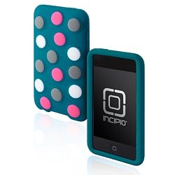 Incipio iPod touch 2G dotties Silicone Case, Turquoise