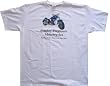 BIGBOYMUSIC STREET WEAR - Stanley Ferguson Motorcycles - White T-shirt