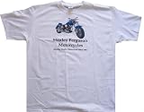 BIGBOYMUSIC STREET WEAR - Stanley Ferguson Motorcycles - White T-shirt