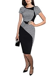 Scoop Neck Above the Knee Cotton/Polyester Short Sleeves Bodycon Dress/Evening Dress/Prom Dress/Party Dress/Wedding Dress 