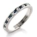 Jewelry - Sapphire Swarovski Sterling Silver Ring