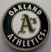 Oakland A's Enamel Pewter Buckle, MLB Baseball Buckle